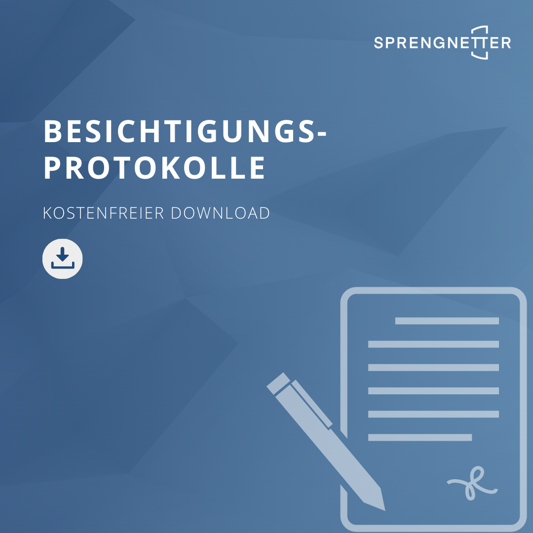 Kostenfreier Download: Besichtigungsprotokolle für Sie