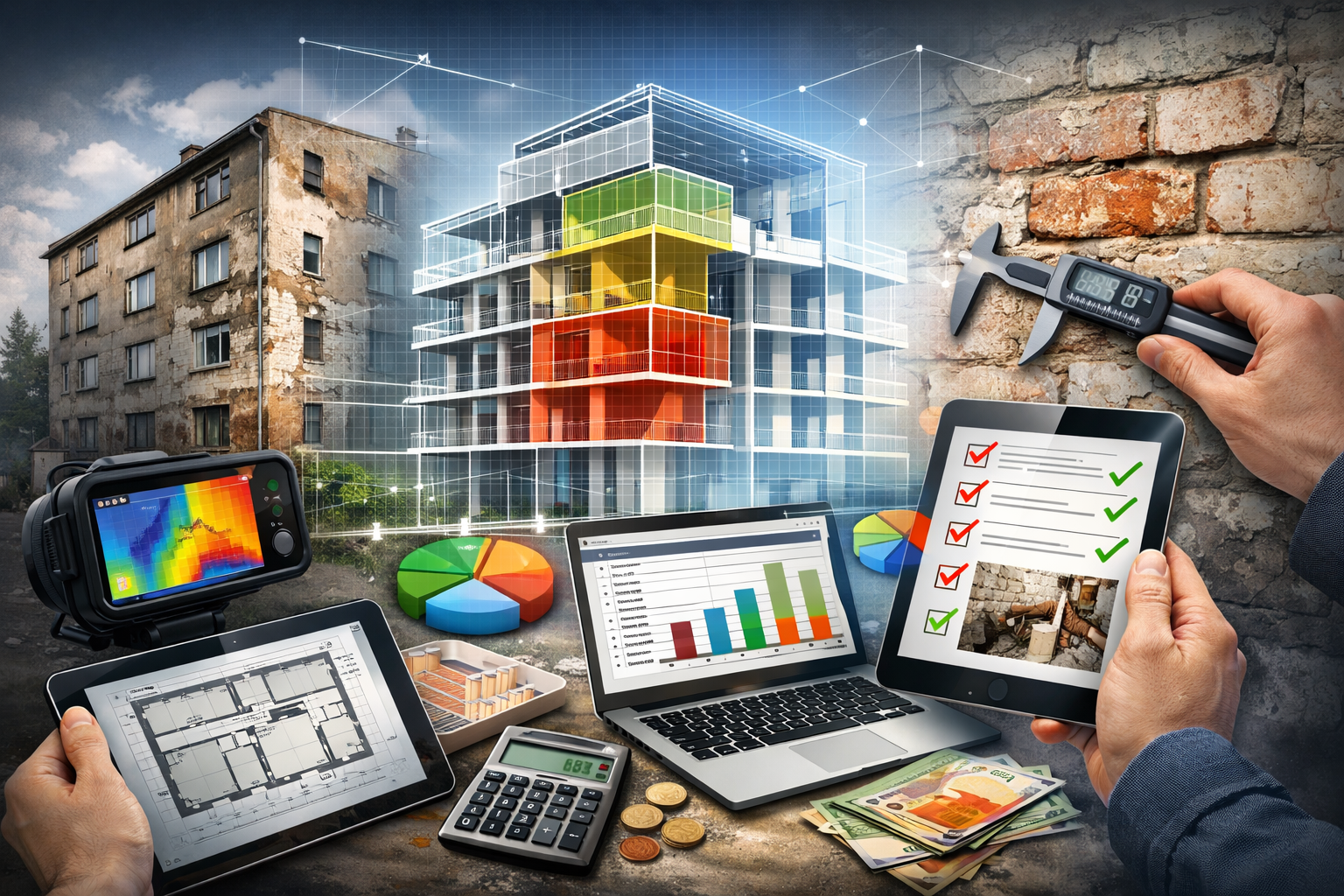 WW106 | Digitale Grundlagenermittlung im Bestand Sanierungsbedarfe sicher erkennen – effizient dokumentieren – plausibel beziffern