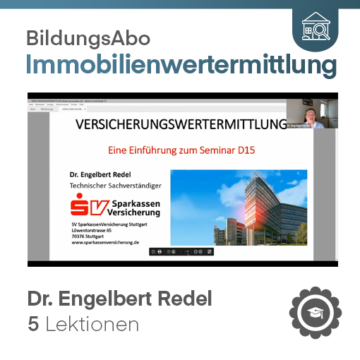 Versicherungswertermittlung - eine Einführung - Dr. Engelbert Redel