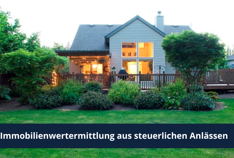C07 | Immobilienwertermittlung aus steuerlichen Anlässen C07 | Immobilienwertermittlung aus steuerlichen Anlässen