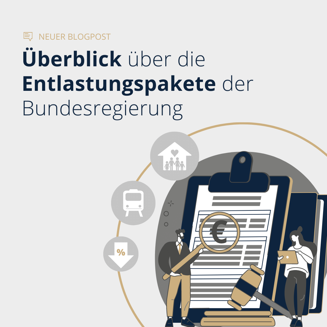 Überblick über die Entlastungspakete der Bundesregierung