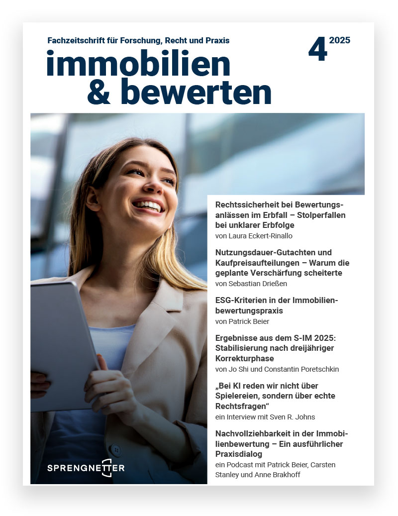 immobilien & bewerten 2025