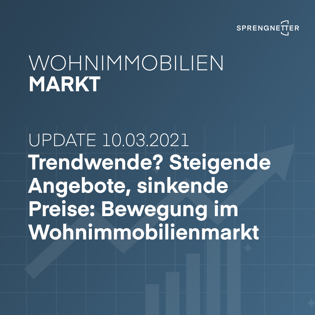 Trendwende? Steigende Angebote, sinkende Preise: Bewegung im Wohnimmobilienmarkt