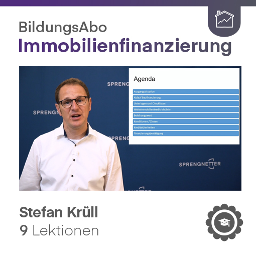 Kreditsicherung und Beleihungsprüfung - Grundlagenwissen (Video-Kurs) Kreditsicherung und Beleihungsprüfung - Grundlagenwissen (Video-Kurs)