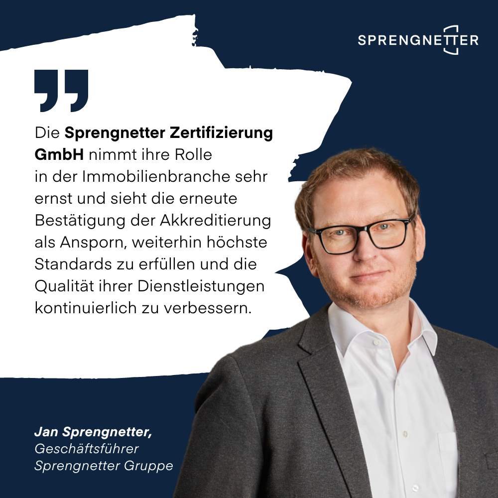 Erneute Bestätigung der Akkreditierung der Sprengnetter Zertifizierung GmbH durch die DAkkS