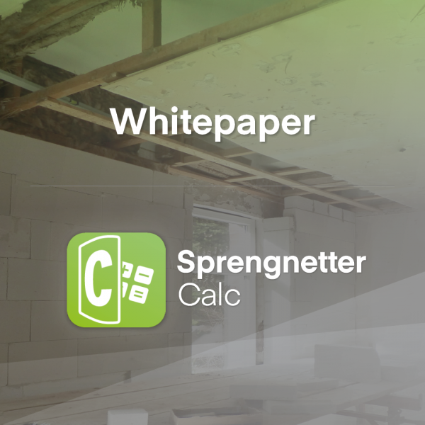 Neues Whitepaper: Jetzt Sprengnetter Calc testen!