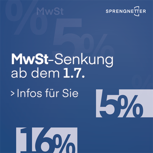 Infos zur MwSt.-Senkung ab dem 01.07.2020