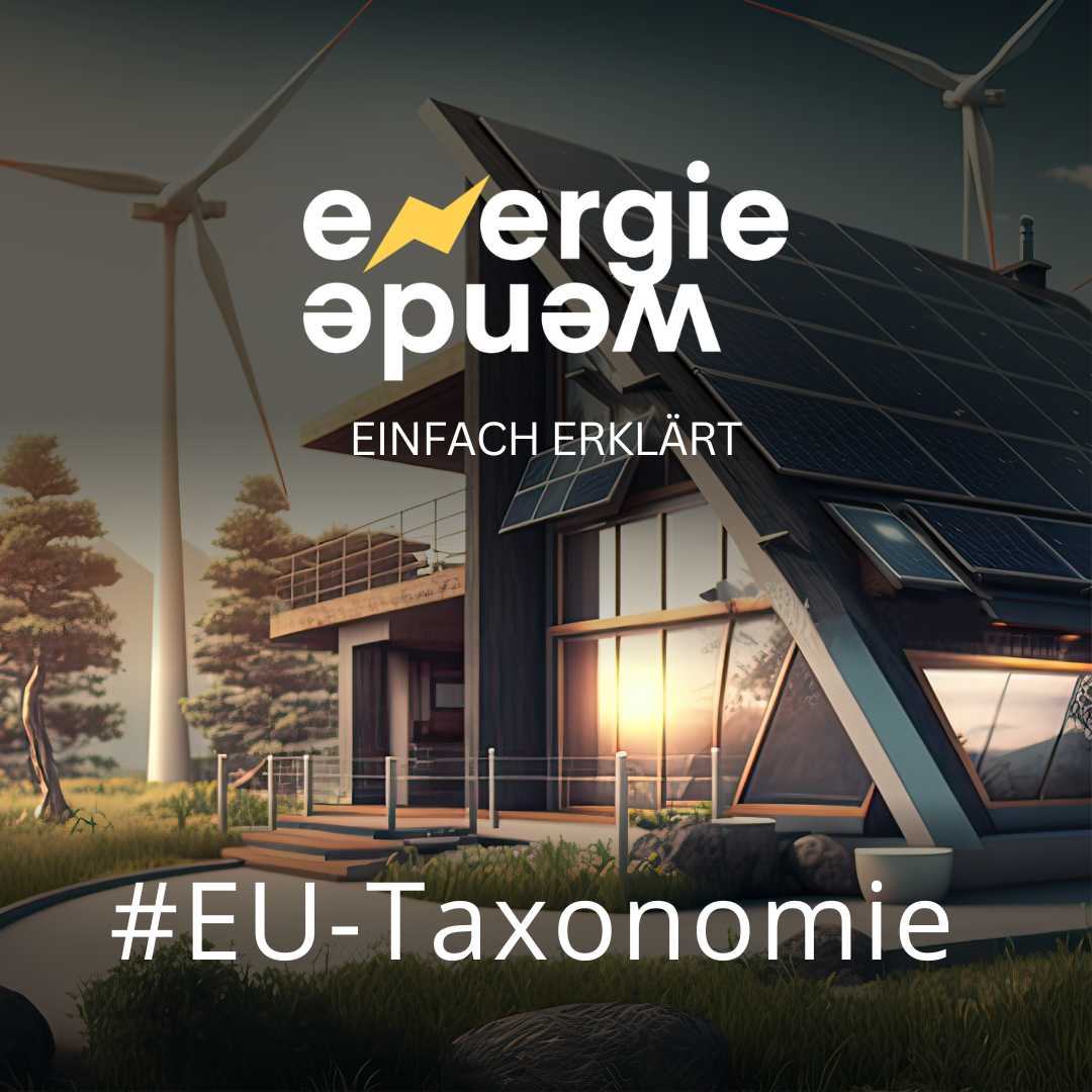 Was bedeutet eigentlich der Begriff EU-Taxonomie?
