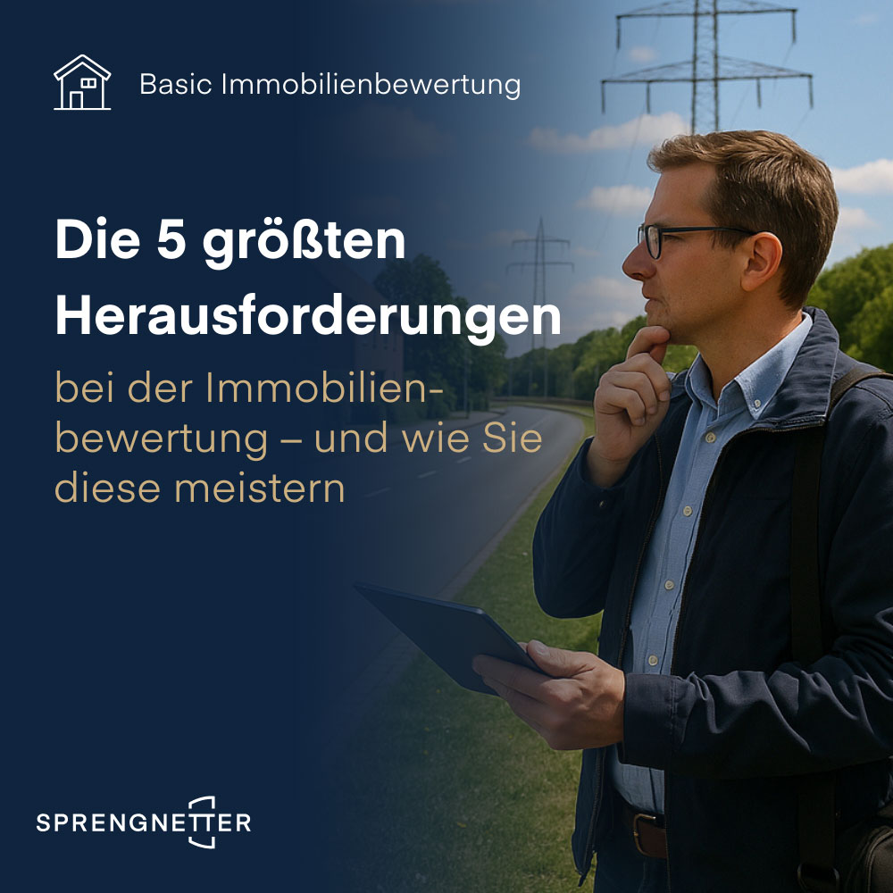 Was sind die größten Herausforderungen in der Immobilienbewertung? Wie meistern Sie diese?