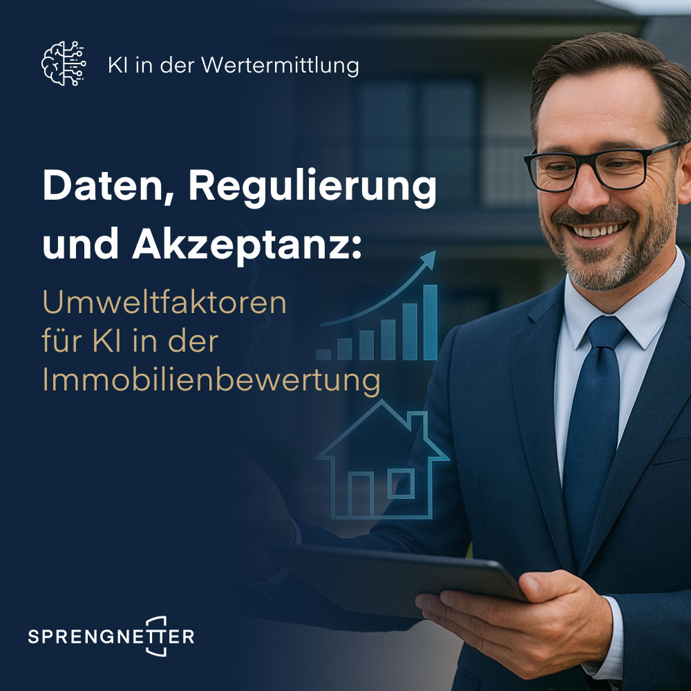 Welche externen Faktoren beeinflussen den Einsatz von KI in der Immobilienbewertung?