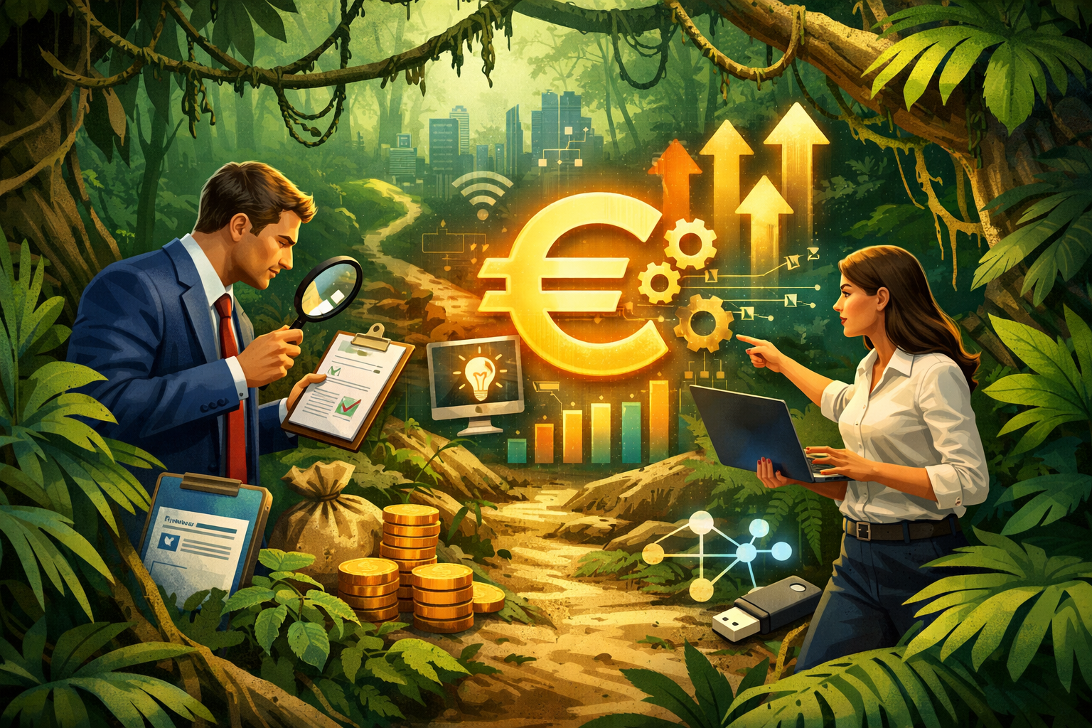 WW108 | Fördermittel als Wettbewerbsvorteil bei der Digitalisierung - so klappt es mit dem Fördermitteldschungel