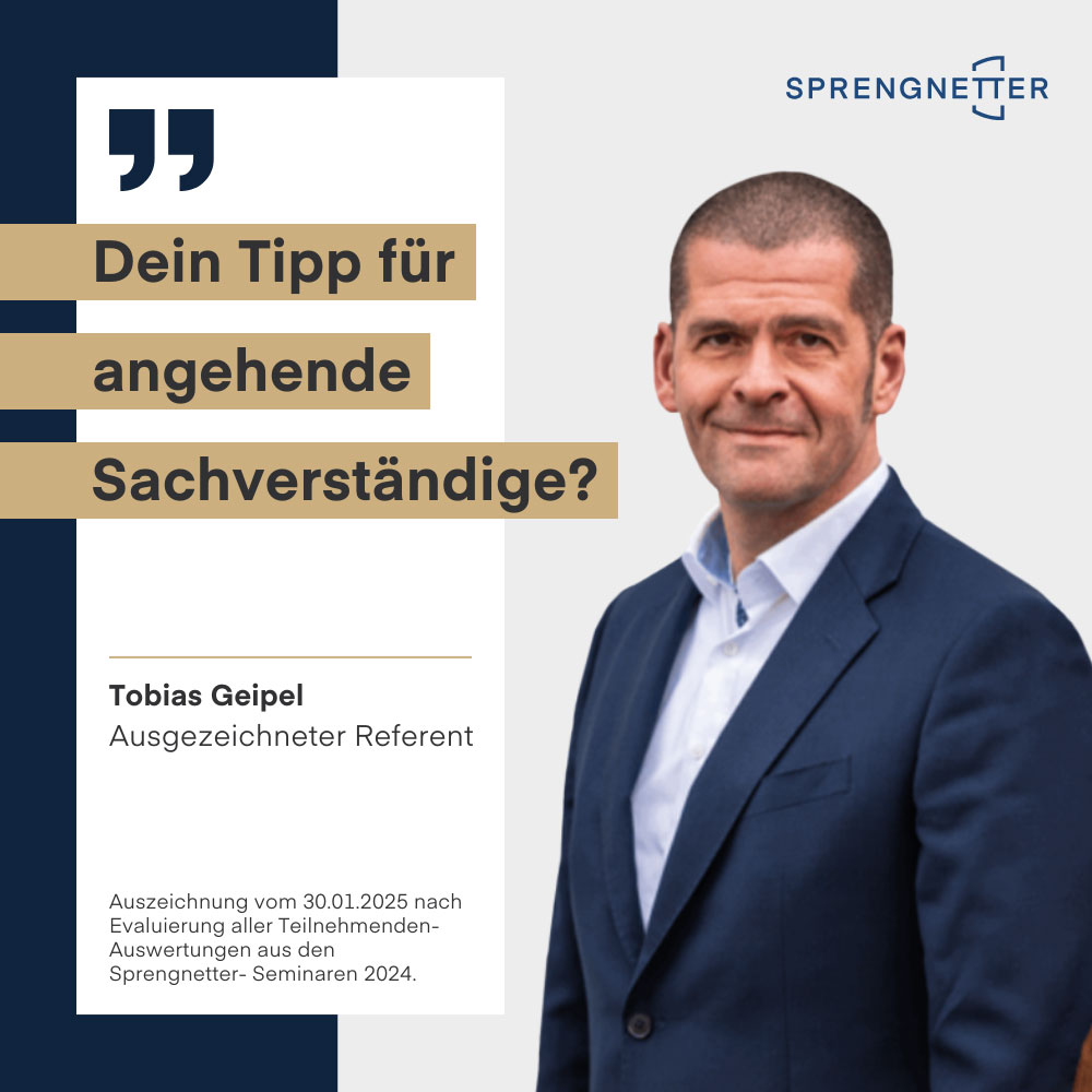 Exzellente Lehre verdient Anerkennung: Referent Tobias Geipel im Portrait