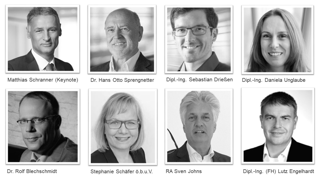 Auszug Referenten Jahreskongress Immobilienbewertung Auszug Referenten Jahreskongress Immobilienbewertung