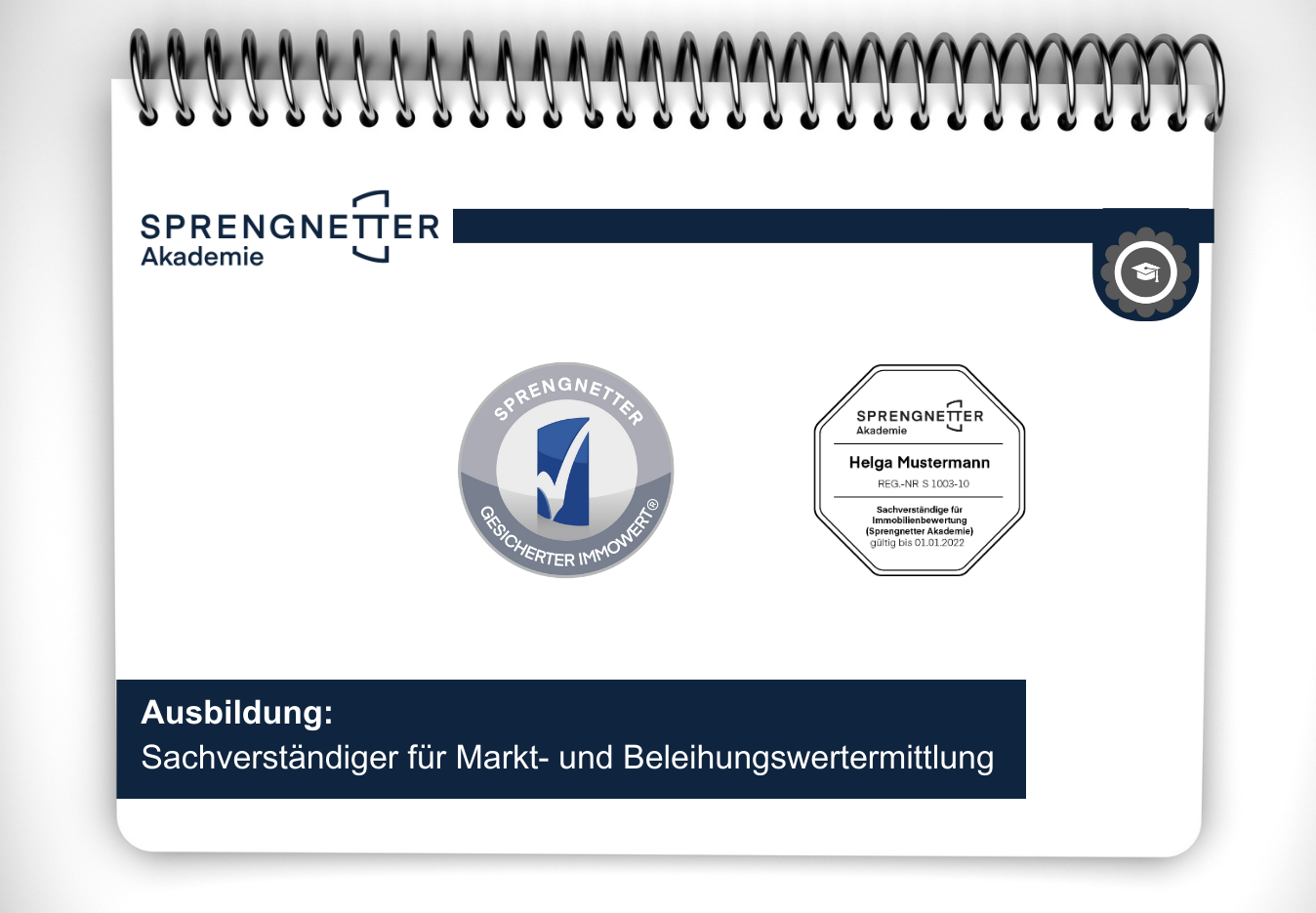 Ausbildung zum Sachverständigen für Markt- und Beleihungswertermittlung Ausbildung zum Sachverständigen für Markt- und Beleihungswertermittlung