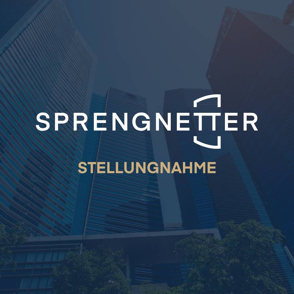 Sprengnetter reicht Stellungnahme zum Verlautbarungsentwurf IDW ERS IFA 1 ein