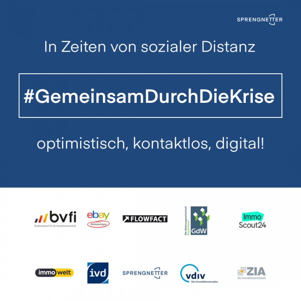 #GemeinsamDurchDieKrise: 10-Punkte-Programm für einen funktionierenden Immobilienmarkt