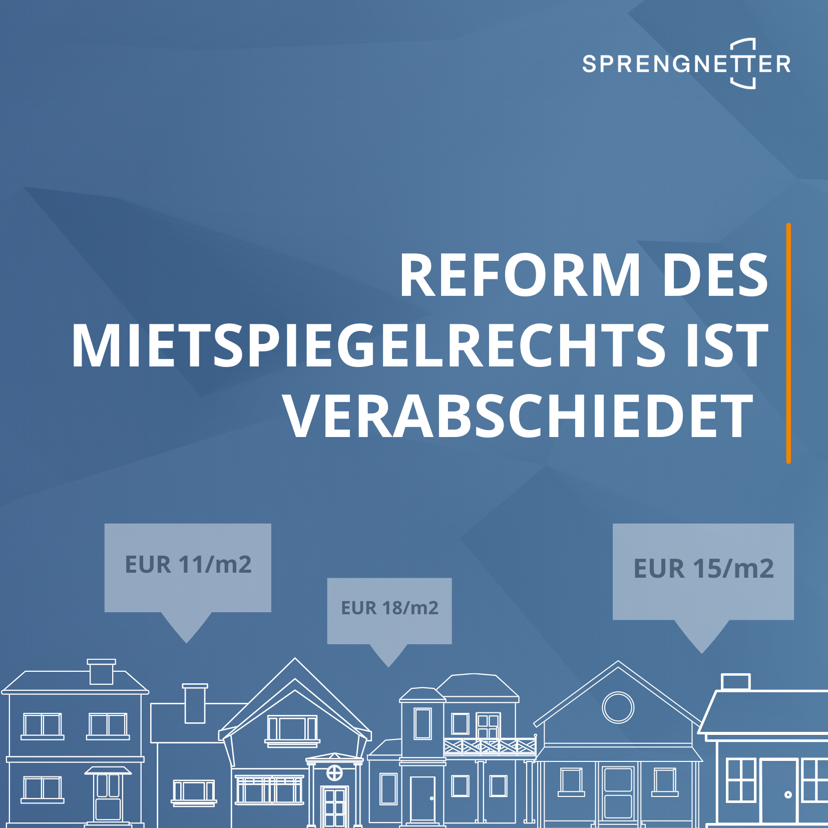 Reform des Mietspiegelrechts ist verabschiedet