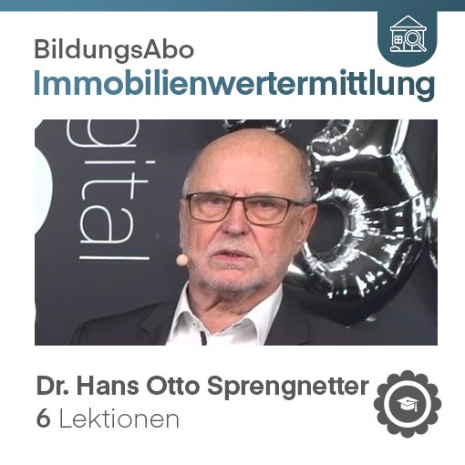 ImmoWertV Novelle - ein kritischer Kommentar (Video-Kurs) ImmoWertV Novelle - ein kritischer Kommentar (Video-Kurs)