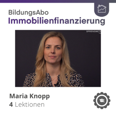 Wie Sie als Finanzierungsvermittler mit Ihrer Expertise Kunden überzeugen - Maria Knopp